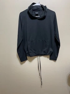 NIKE Dri-Fit Black Hoodie | Embroidered Swoosh Logo | Youth Size Medium • 8-10 - Picture 1 of 4