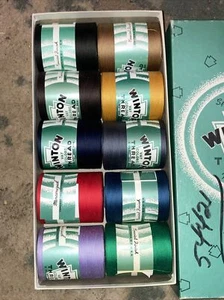 10 New In box Old Stock Winton Vat colors Thread Each Spool 2000 Yards 3 Cord - Picture 1 of 4