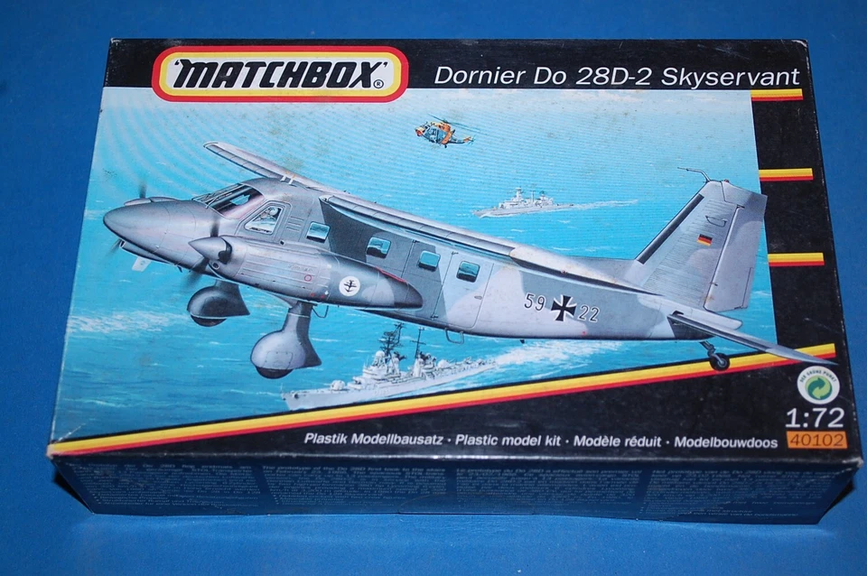 Matchbox 40102 - Dornier Do 28D-2 Skyservant  scala 1/72 - Immagine 1 di 1