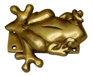 Frog Shape Door bell Antique Style Brass Handmade Door Knocker Home Decor Gift - Picture 1 of 7