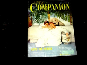 1956 JANUARY WOMAN'S HOME COMPANION MAGAZINE-STORY BY CLARE BOOTH LUCE  FABULOUS - Picture 1 of 7