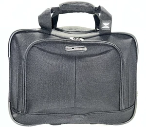 Delsey Luggage Carry On Under Seat Rolling Travel Bag Airport Commuter - Picture 1 of 5