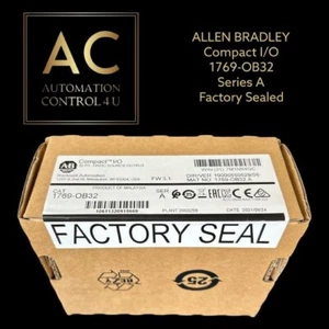 ALLEN BRADLEY CompactLogix 1769-OB32 Ser A - Input/Output Module - FACTORY SEALED - Bild 1 von 1