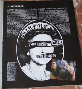 HISTORIA DE LA MUSICA ROCK FASCICULO ESPECIAL PUNK SEX PISTOLS+THE CLASH+ULTRAVO - Imagen 1 de 9