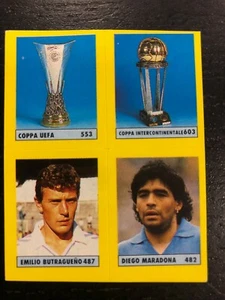 PEGATINA MARADONA IL GRANDE CALCIO 91 NUEVA COMO NUEVA MUY RARA - Imagen 1 de 2