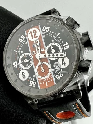 B.R.M BRM V12-44 DLC GULF EDICIÓN ESPECIAL Swiss Valjoux 7753 automático 44 mm Foto 1 de 4