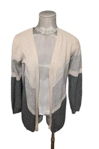 BRODIE Kaschmir Strickjacke vorne offen Größe Small neu ohne Etikett - Bild 1 von 12