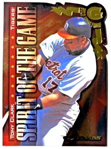 Donruss Gold Press Proof 1998 troquelado #396 Tony Clark Detroit Tigers/500 - Imagen 1 de 2