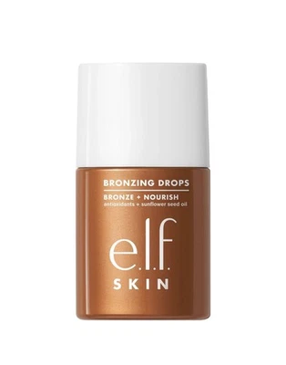 ELF Skin Bronzing Drops Pure Gold Bronze 3 1oz 30mL - Image 1 of 2