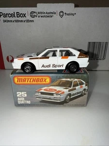 Matchbox Lesney Superfast 25 AUDI QUATTRO 1982 (198a) - Picture 1 of 8