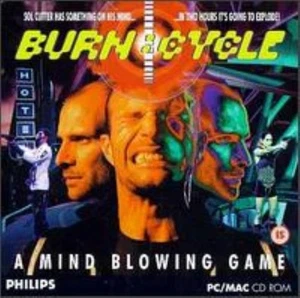 Burn Cycle + Soundtrack PC CD Futuristisch Virus aus dem Kopf holen Cyberspiel! - Bild 1 von 1