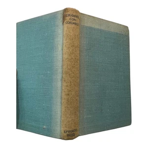 Cruden's Useful Concordance Holy Scriptures Hardcover 1949 Epworth Press - Imagen 1 de 6