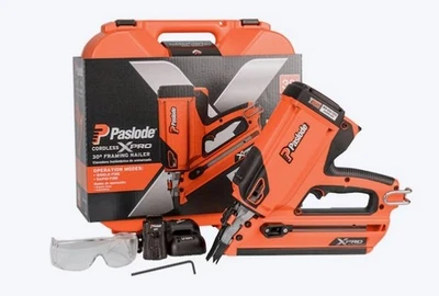 Clavadora de marcos de cabeza redonda inalámbrica Paslode XPRO 3-1/4 pulgadas 30 grados - Nueva Foto 1 de 4