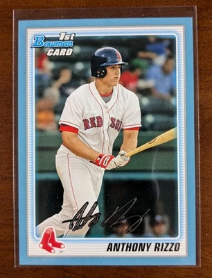 2010 Bowman Prospects Blue /520 Anthony Rizzo Rookie RC #BP101 🔥 Red Sox - Image 1 of 4