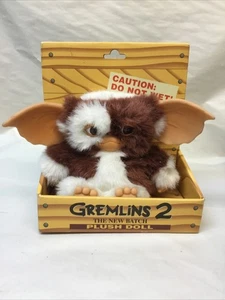 GIZMO Gremlins 2 The New Batch Mogwai Plush Doll Original Box -Jun Planning NEW - Picture 1 of 6