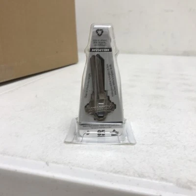 Hillman 88081 Placa de Níquel Latón #95 Schlage Cassette F Bloqueo Llave en Blanco Paquete de 10 Foto 1 de 4