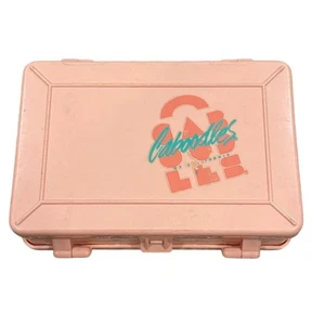 Caja organizadora vintage años 80 Caboodles rosa con compartimentos - Imagen 1 de 6