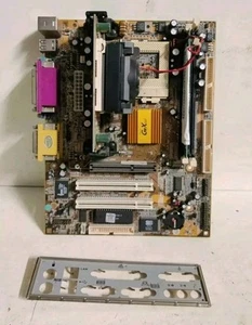 Retro Mainboard Sockel 370 / Slot 1 StückChips M756mrt • ATX + CPU Intel Celeron ✅ - Bild 1 von 5