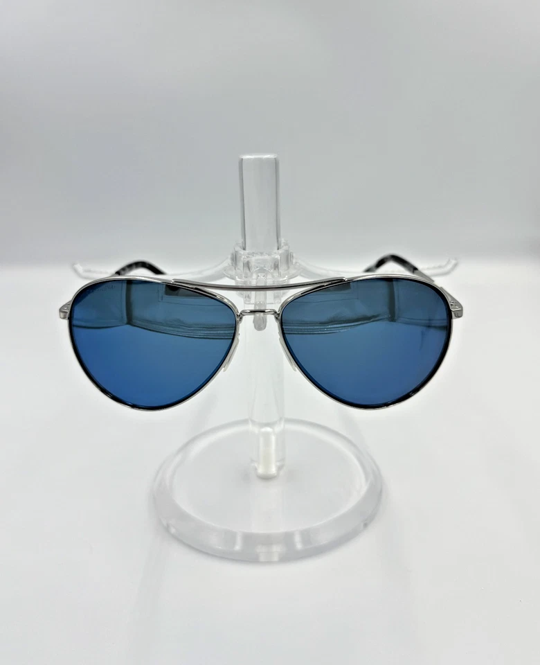 Gafas de sol polarizadas Smith Langley 2 plateadas 010/QG 61 Foto 1 de 4