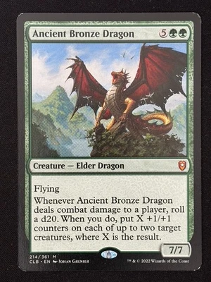 1x MTG Ancient Bronze Dragon - Commander Legends: Battle for Baldur's Gate (CLB) - Image 1 of 2