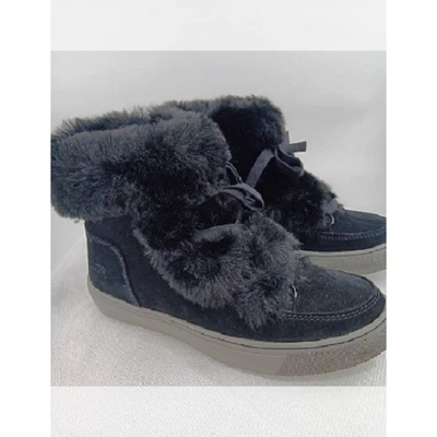 Cougar Waterproof Suede Faux Fur Ankle Boots NEW size 7 - Изображение 1 из 4