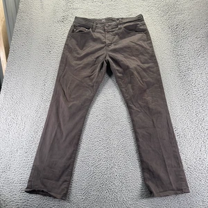 AG Adriano Goldschmied Everett Jeans Herren 32x32 braun Denim Straight Slim Stretch - Bild 1 von 10