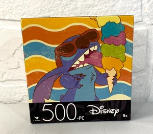 Disney Lilo & Stitch Stitch Chillin' 500-teiliges Puzzle 11 x 14 Zoll ungeöffnete Verpackung - Bild 1 von 4