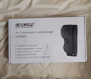 Air Compression Leg Massager CM-028AS Wireless Rechargeable Cincom - Picture 1 of 2