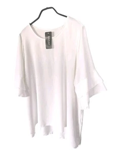 Oversize Tunika Shirt 50 52 54 56 neu weiter Schnitt Viscose 🛍️Top Preis 🛍️ - Bild 1 von 5