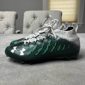 Under Armour Spotlight Lux MC Football Cleats Men's Size 9.5 Green - Picture 1 of 8