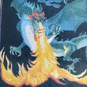 Kustom Krafts Dragon Guard 2 Carl Toboika Fantasy Art Cross Stitch Pattern - Picture 1 of 4