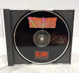 WARCRAFT ORCS & HUMANS MS-DOS MACINTOSH PC CD-ROM 1996 BLIZZARD ENTERTAINMENT - Picture 1 of 5