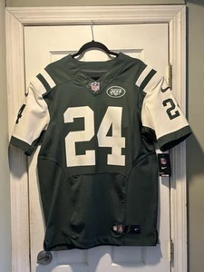 Authentic Darrelle Revis New York Jets Nike Elite Jersey Mens Size: 40 - Picture 1 of 9