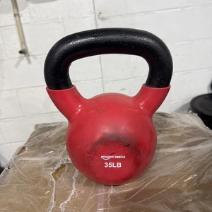 Kettlebell 35 Lb Peso Allenamento Esercizio Palestra Fitness - Foto 1 di 4
