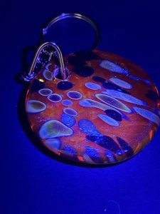 Blenko Schlüsselanhänger Glas Jupiter - Bild 1 von 6