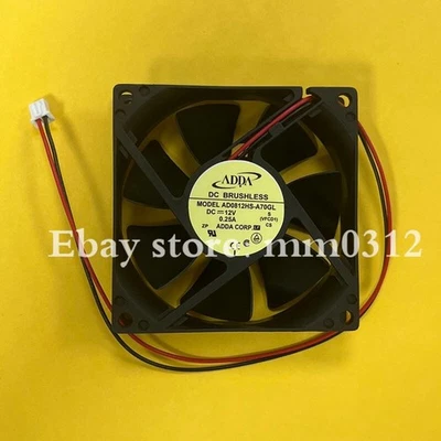 1pcs    AD0812HS-A70GL 8025 12V 0.25A 8cm 8CM chassis Power supply fan - Image 1 of 2