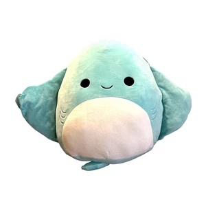Squishmallows MAGGIE THE STINGRAY - Peluche verde azulado 14" - NUEVO - Imagen 1 de 6