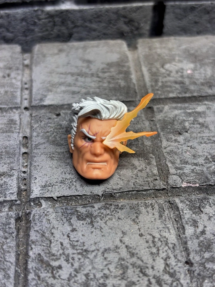 "Cabezal de cable Kaiyodo Revoltech 1:12 Marvel Legends 6"" pieza de figura" Foto 1 de 4