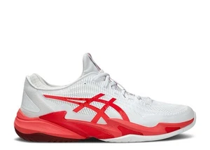 Talla 10 - ASICS Court FF 3 Novak Blanco Eléctrico Rojo - Imagen 1 de 8