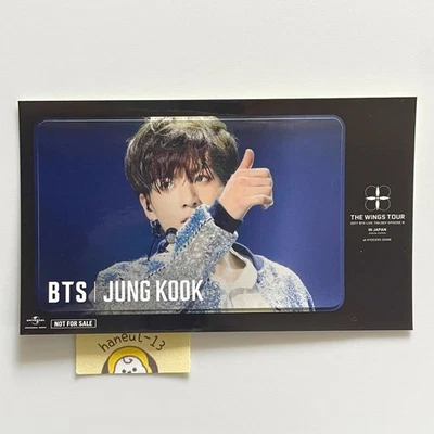 BTS JUNGKOOK WINGS JAPÓN TRILOGÍA EPISODIO UMS Beneficios tarjeta IC oficial pegatina Foto 1 de 3