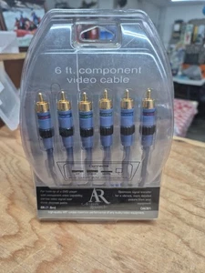 AR Acoustic Research 6' Component Video Cable DA901 NEW Sealed! - Picture 1 of 5