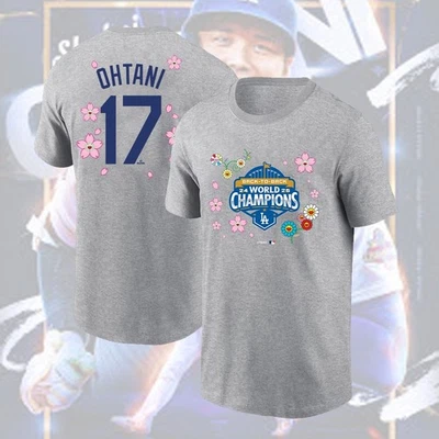 🎉NEW NEW- Shohei Ohtani #17 Murakami 2025 World Series Champions Back to Back - Image 1 of 4