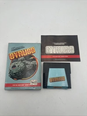 Gyruss (Atari 5200, 1984) CIB Complete in Box with Manual - Image 1 of 4