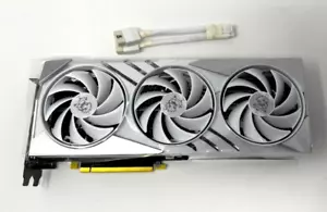 Genuino MSI GeForce RTX 4070 Ti GAMING X TRIO Blanco 12G GDDR6X Gráficos GPU - Imagen 1 de 5