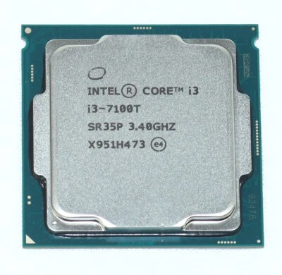 Intel SR35P Core i3-7100T Dual Core 3.4GHz 3M L3 Socket 1151 Kaby Lake-S CPU - Image 1 of 2