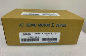 One New OMRON R7M-A75030-S1-D AC Servo Motor R7MA75030S1D Expedited Shipping  - Picture 1 of 1