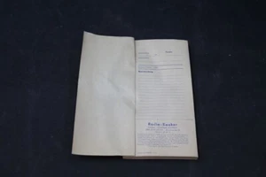 alter Druck Rechnungsblock RFT Radio vintage Block Quittungen Rechnungen  - Bild 1 von 9