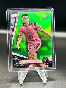 2024 Topps Chrome MLS Diego Gomez Rookie Neon Green Refractor /99 #167 - Picture 1 of 2