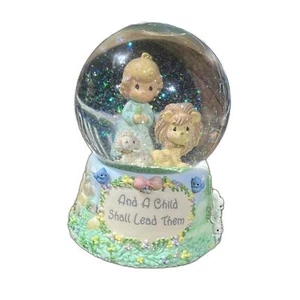 Precious Moments Schneekugel mit Musik Amazing Grace Spieluhr Sammlerstück Enesco - Bild 1 von 4