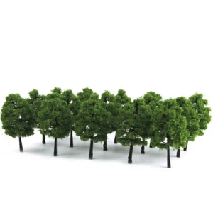 20pcs diorama supplies n scale trees Model Tree Lifelike Decorative - Picture 1 of 11